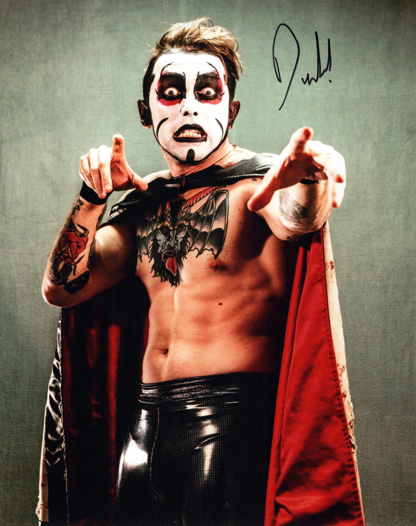 Danhausen WWE AEW (8x10) signed auto autographed