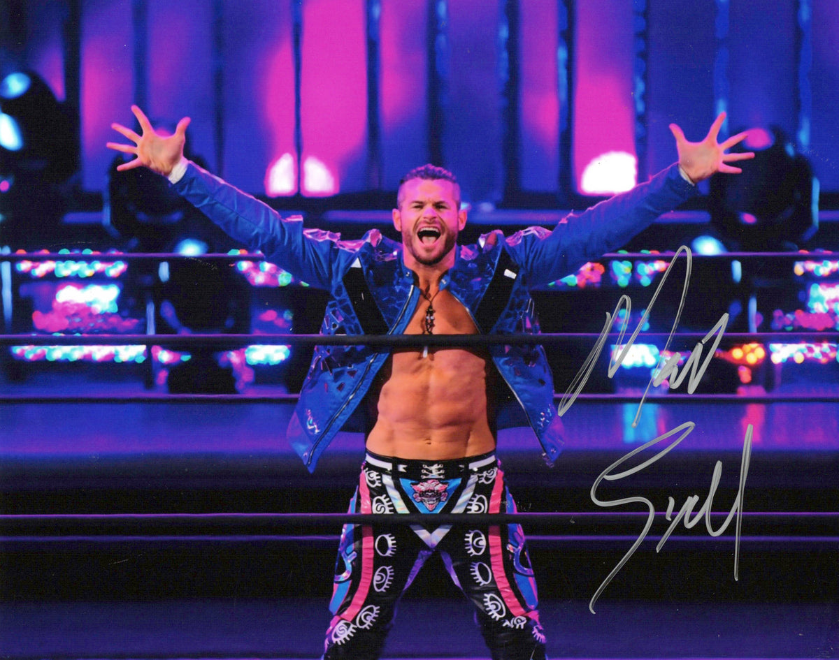 Evan Bourne Matt Sydal (8x10) WWF photo signed auto autographed
