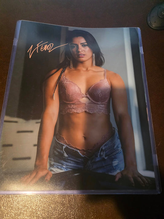 Valentina Feroz (11x14) WWE NXT photo signed auto autographed Funhouse
