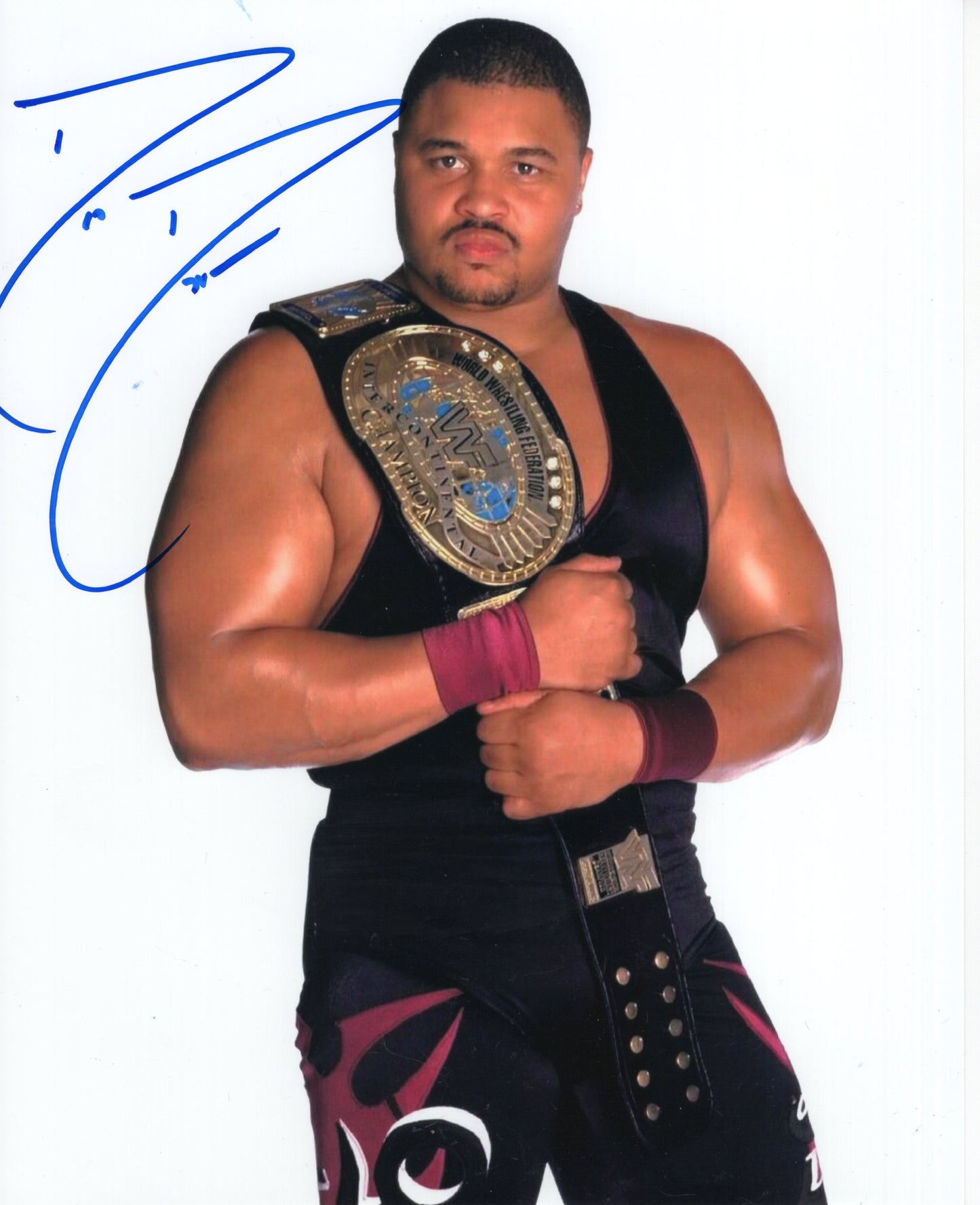 D-Lo Brown NOD WWF 8x10 photo signed auto autograph Dlo