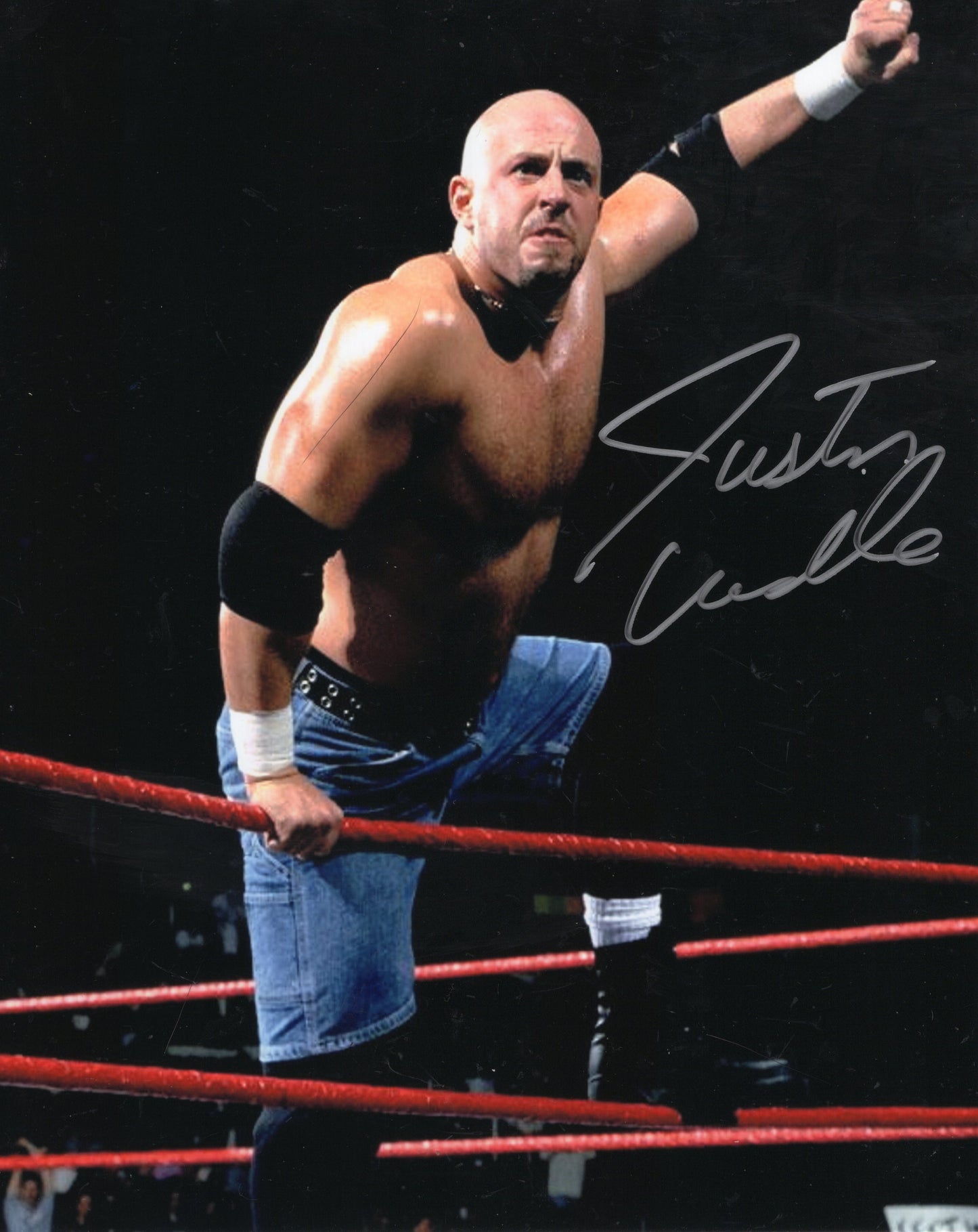 Justin Credible ECW WWF WWE 8x10 photo signed auto autograph