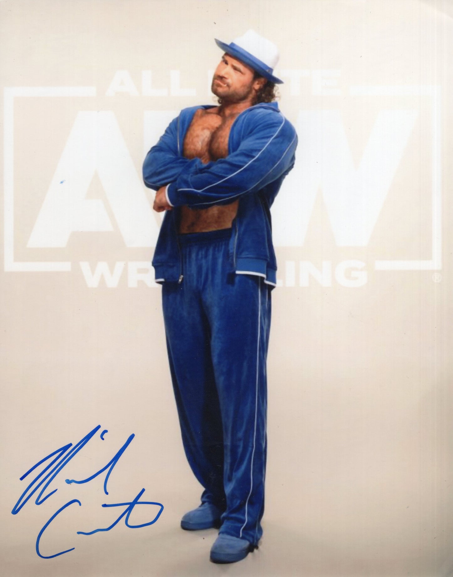 Nick Comoroto 8x10 photo signed auto autograph AEW