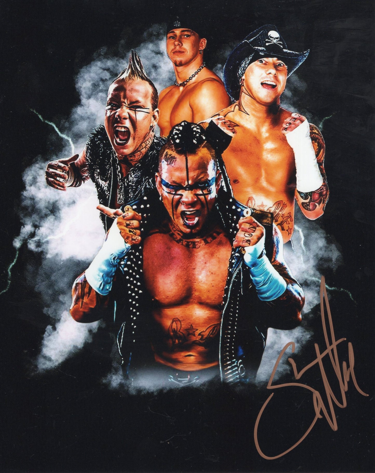 Shannon Moore WWF WCW 8x10 photo signed auto autograph