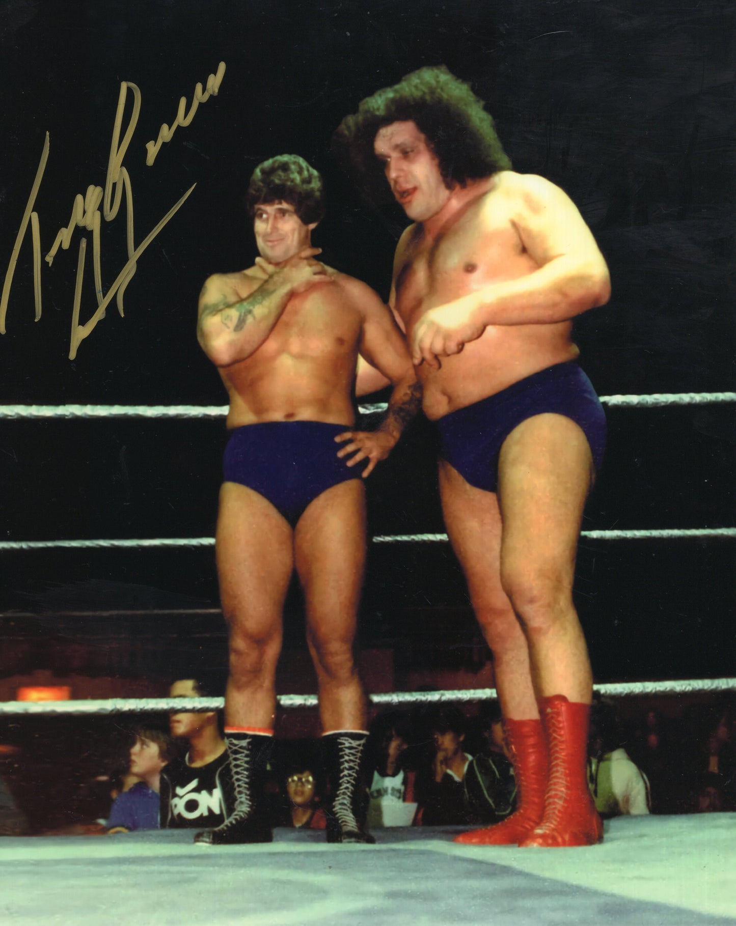 Tony Garea 8x10 photo signed auto autograph WWF