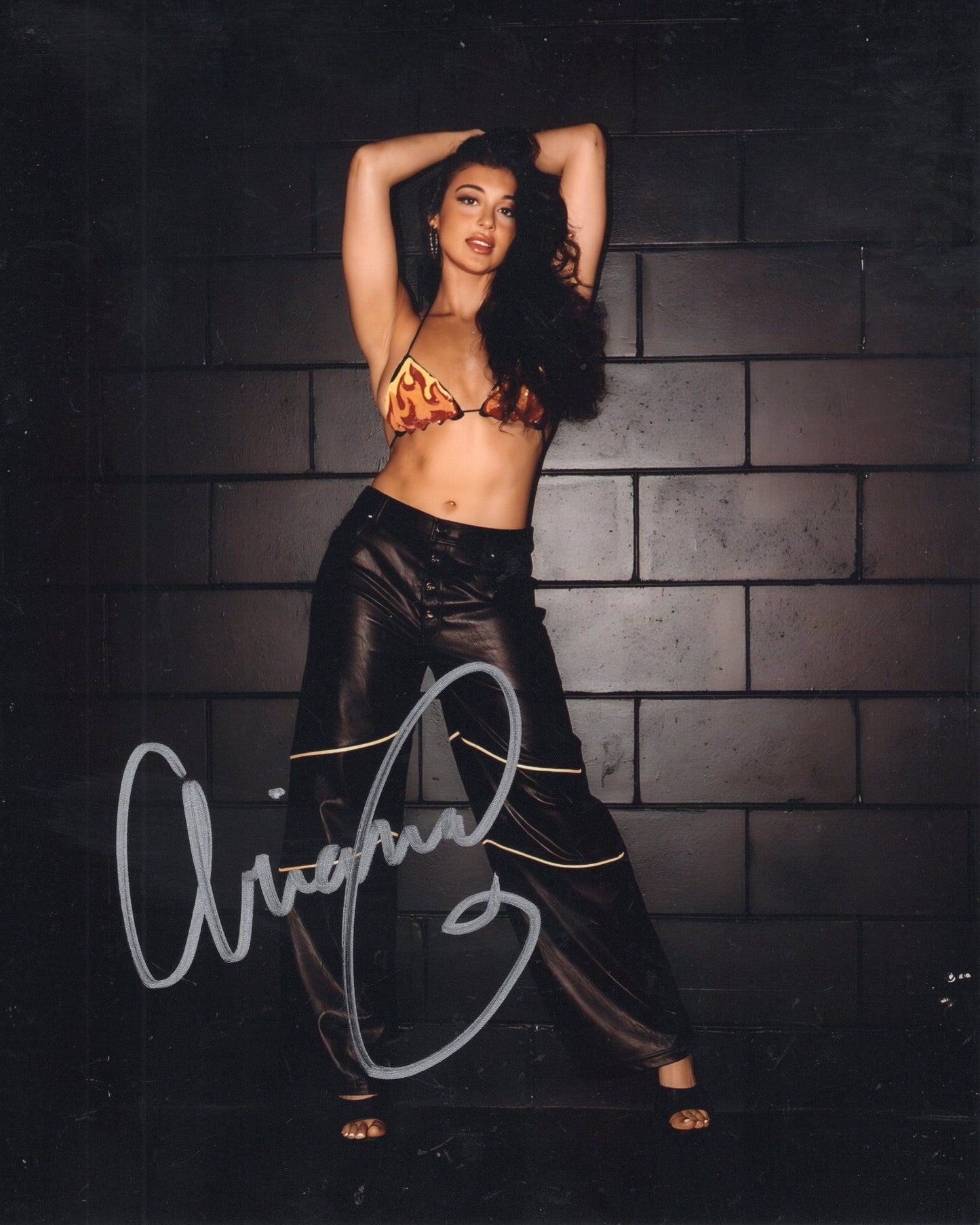 Arianna Grace (8x10) funhouse photo signed auto autographed WWE NXT