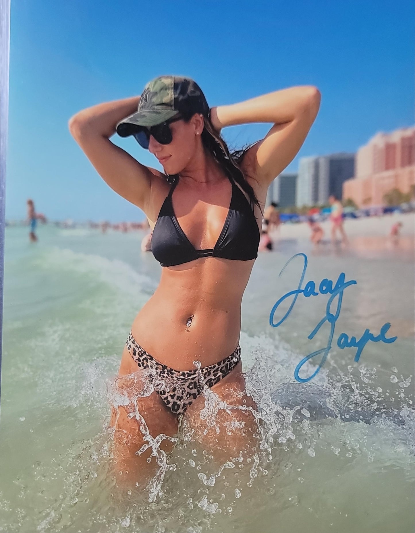 Jacy Jayne funhouse 11x14 jsa photo signed auto autographed NXT WWE