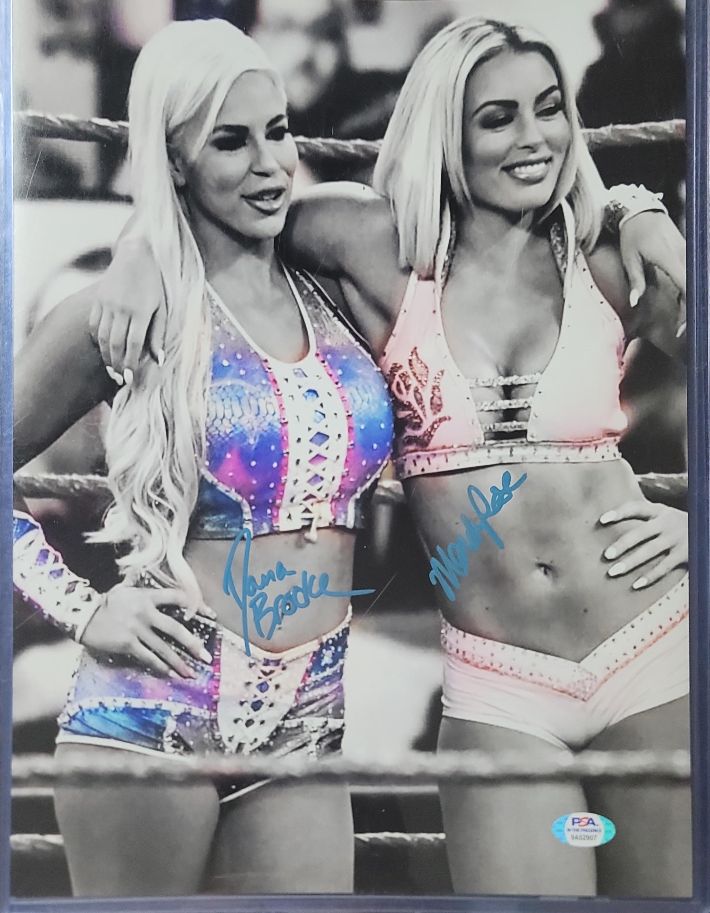 WWE NXT Dana Brooke Signed 8x10 Photo D Autograph Wrestlemania shops JSA COA