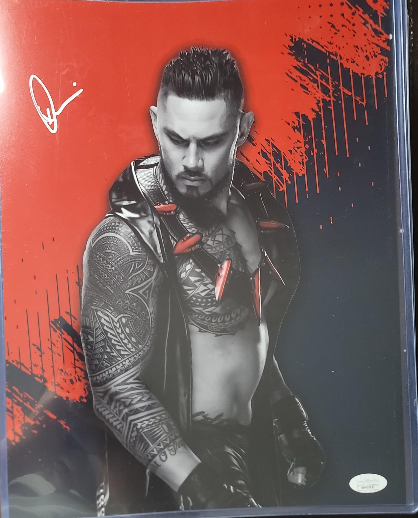 Xyon Quinn funhouse 11x14 jsa photo signed auto autographed NXT WWE