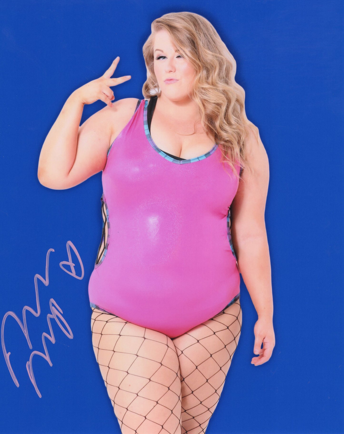 Piper Niven (signed as Doudrop) Chase 8x10 photo signed auto autographed