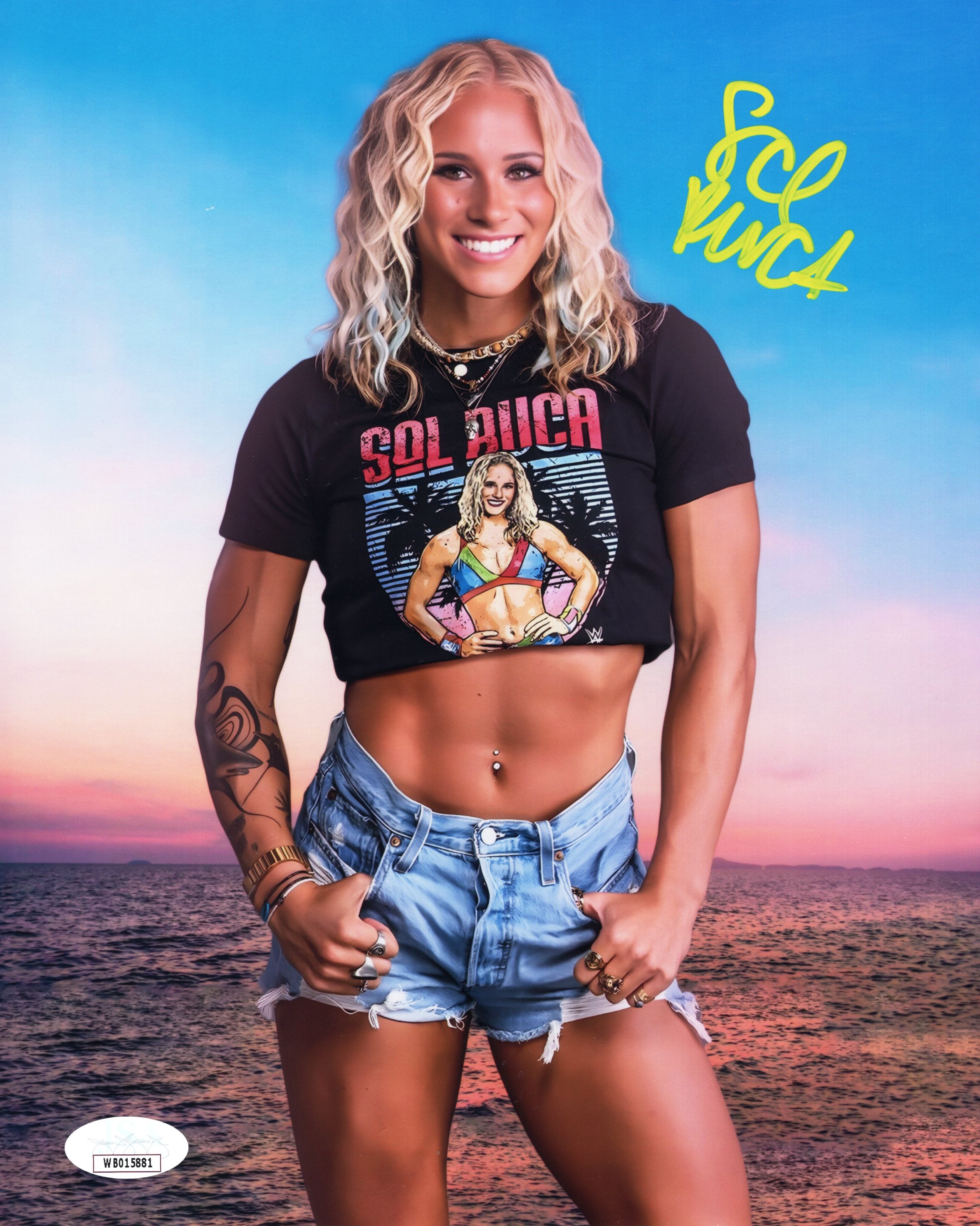 sol-ruca-metallic-8x10-wwe-nxt-sexy-photo-signed-auto-autographed