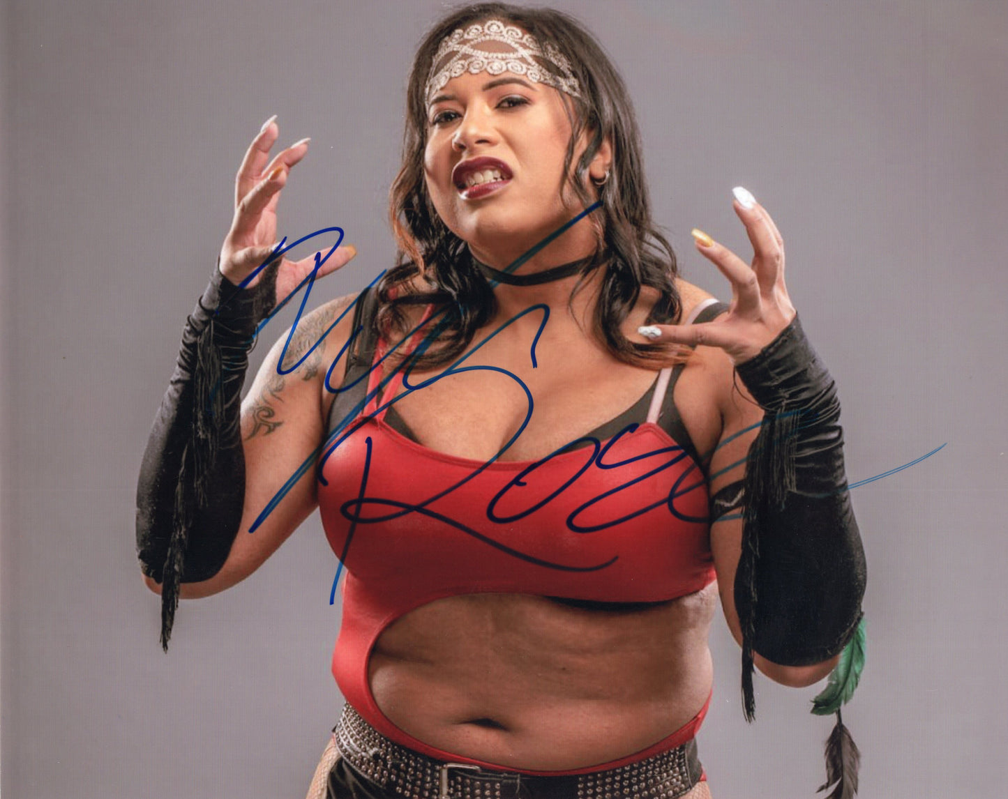 Nyla Rose (8x10) AEW photo signed auto autographed