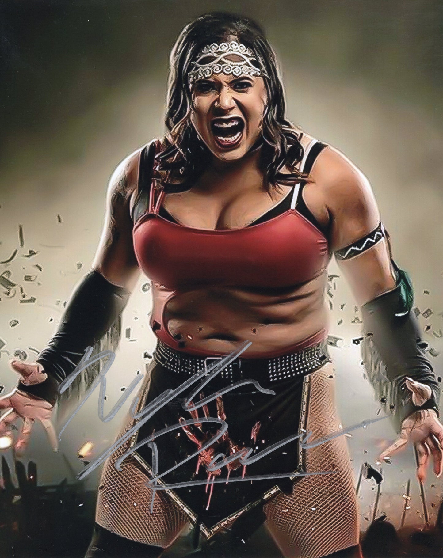 Nyla Rose (8x10) AEW photo signed auto autographed