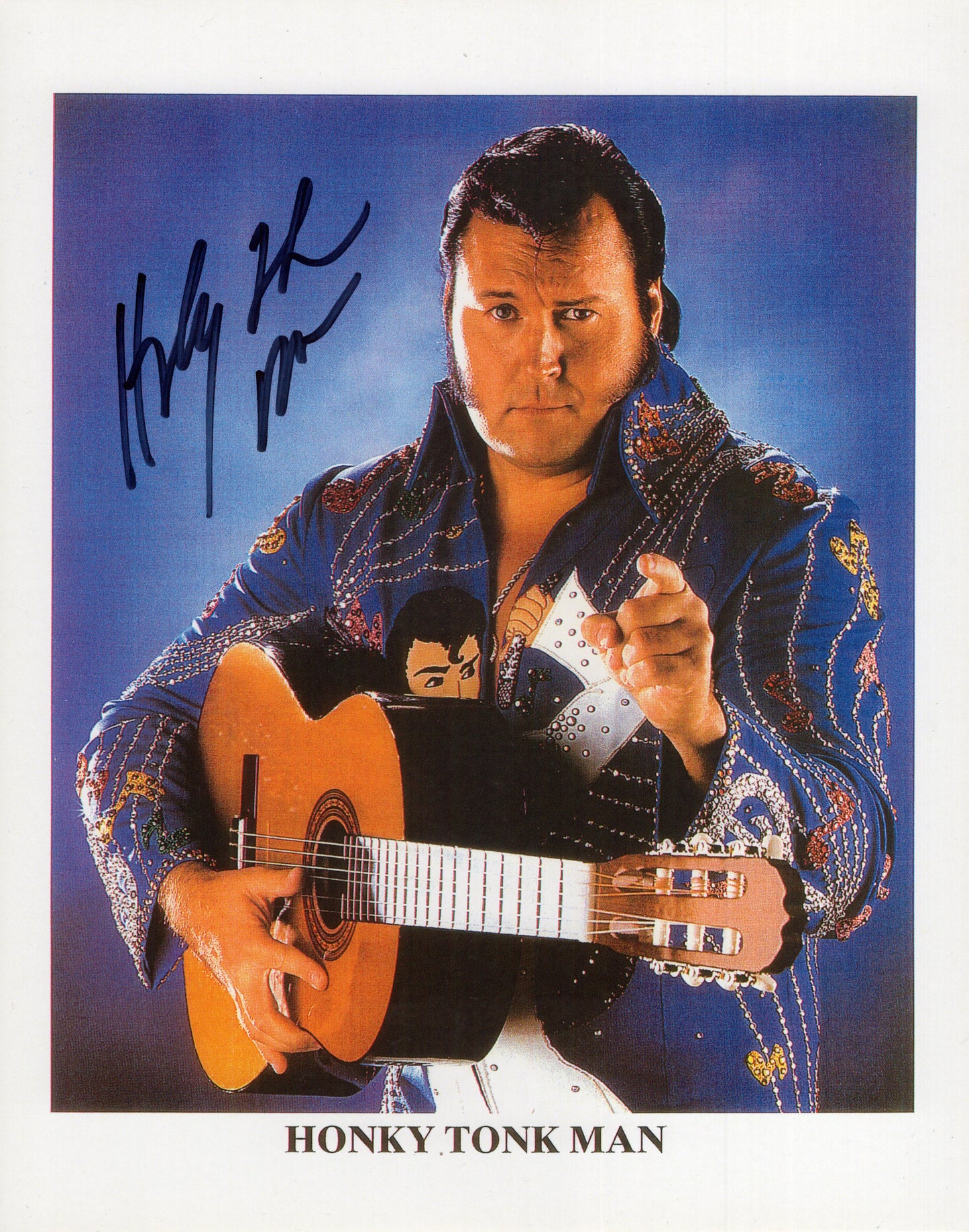 Honky tonk man 8x10 photo signed auto autographed