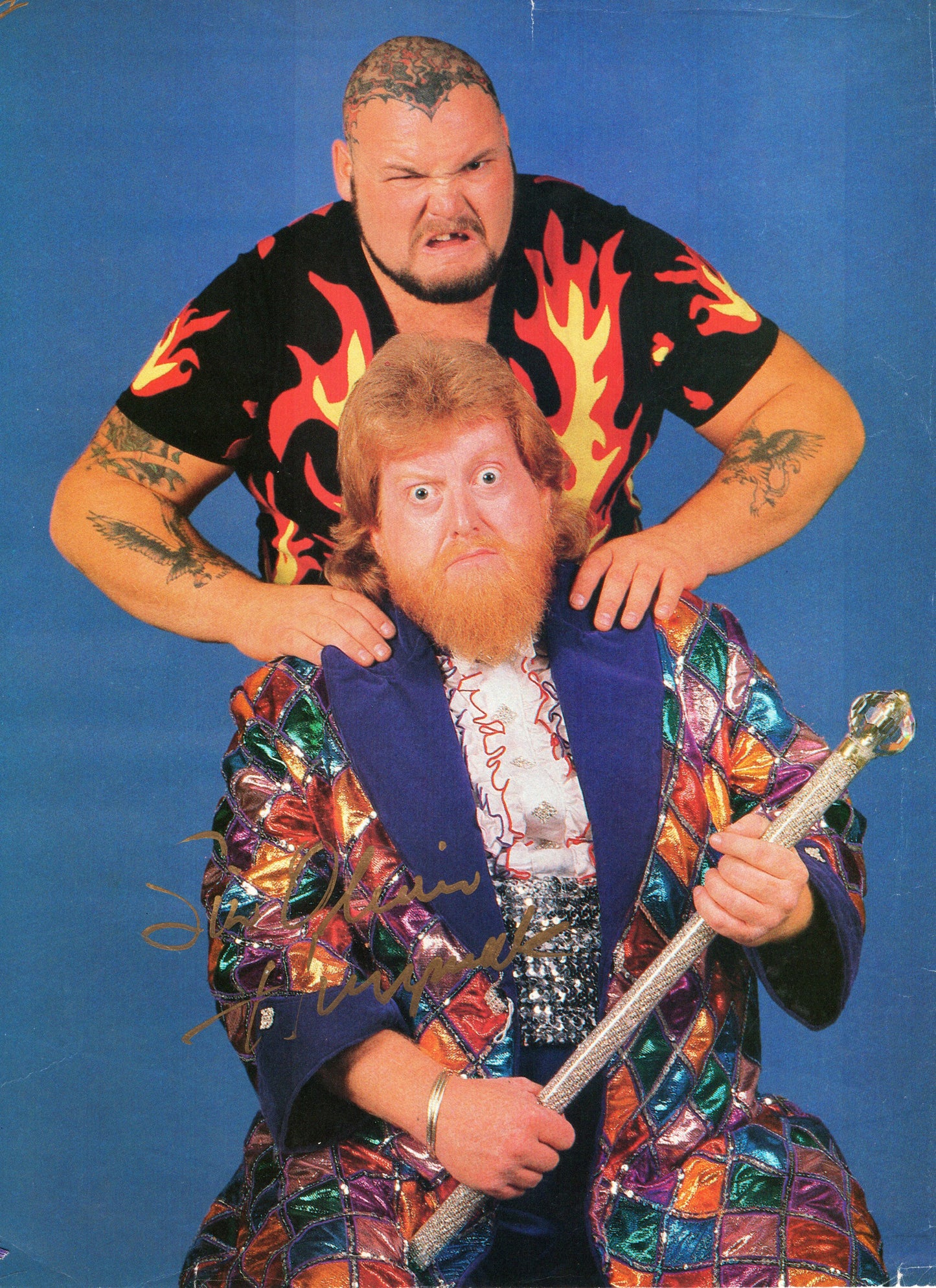 Sir Oliver Humperdink (magazine page) photo signed auto autographed