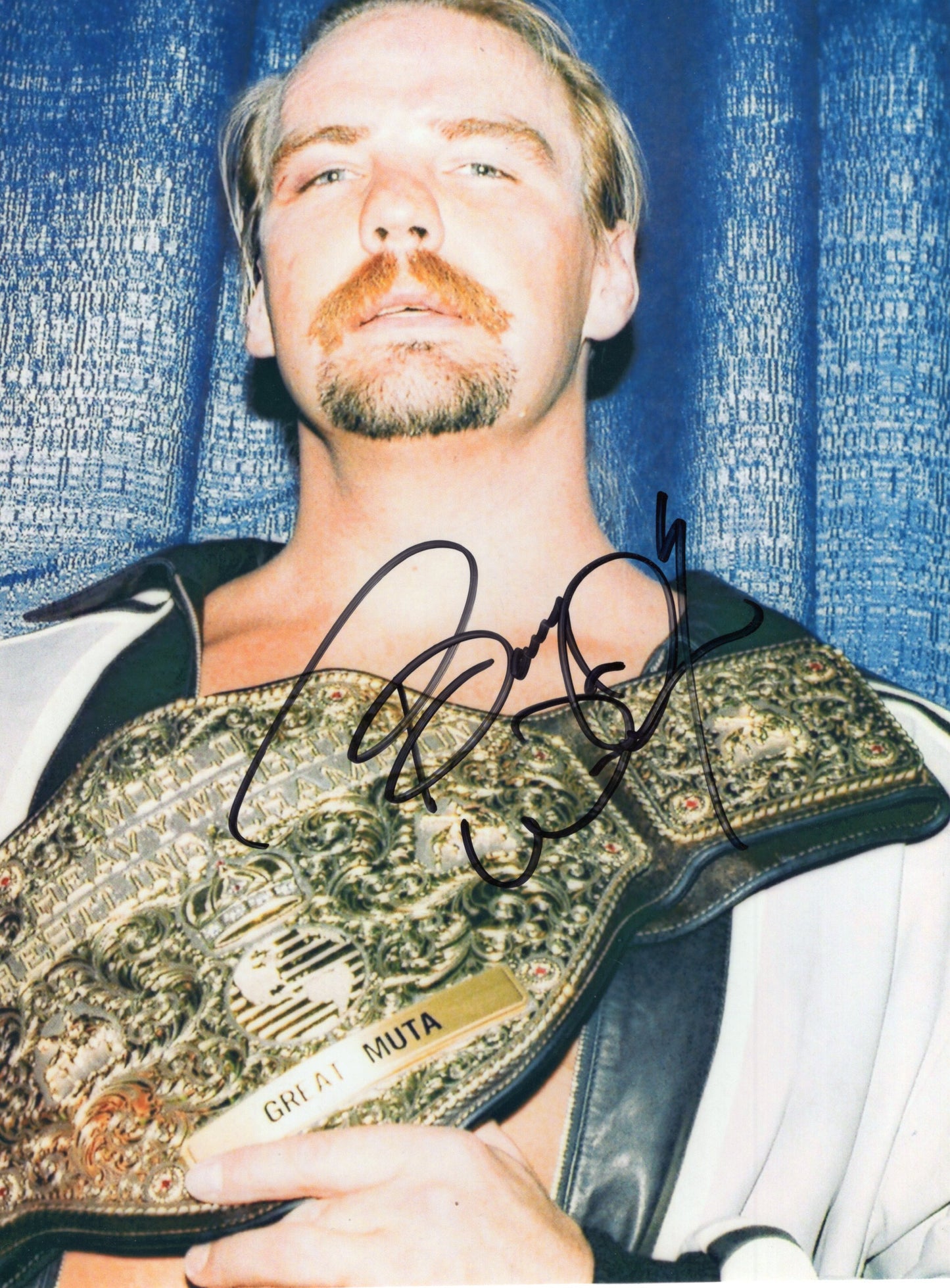 Barry Windham 7.5x10 photo signed auto autographed WWF WCW NWA