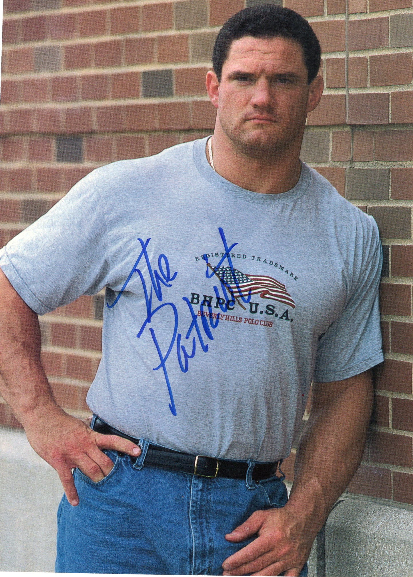 Patriot (magazine page) photo signed auto autographed