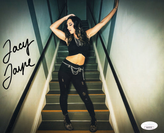 Jacy Jayne 8x10 photo signed auto autographed WWE NXT JSA COA