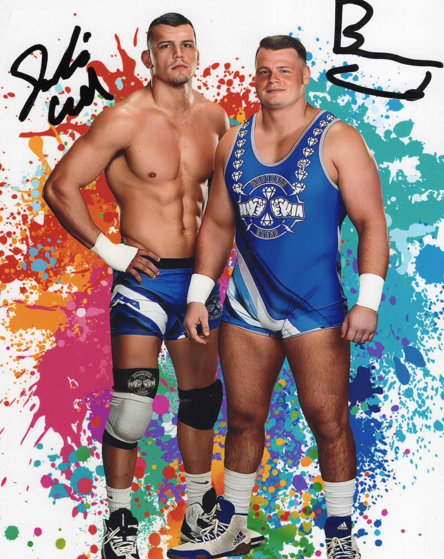 Creed Brothers (8x10) WWE NXT photo signed auto autographed