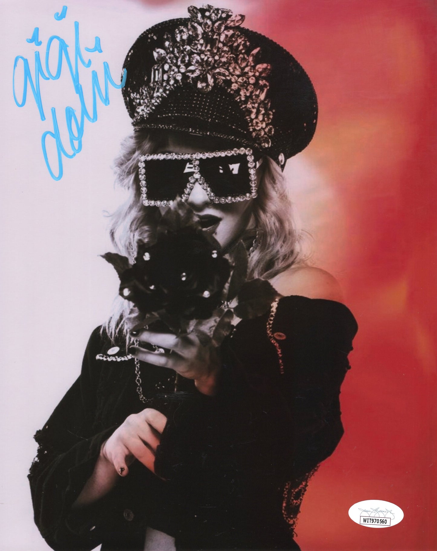 Gigi Dolin (8x10 metallic) WWE NXT JSA COA photo signed auto autographed