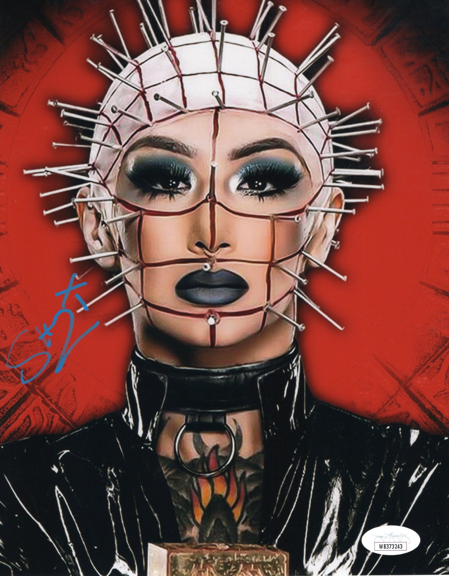 Shotzi (8x10 metallic) Funhouse JSA COA photo signed auto autographed WWE