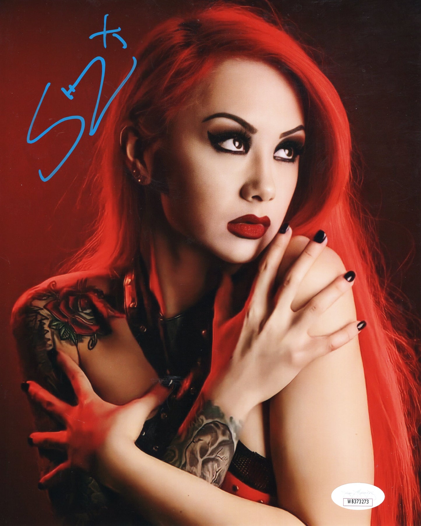 Shotzi (8x10 metallic) Funhouse JSA COA photo signed auto autographed WWE