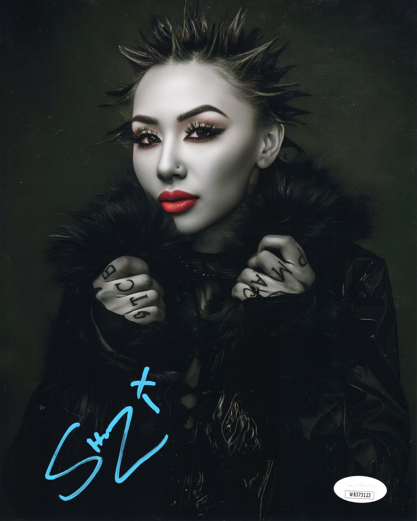 Shotzi (8x10 metallic) Funhouse JSA COA photo signed auto autographed WWE