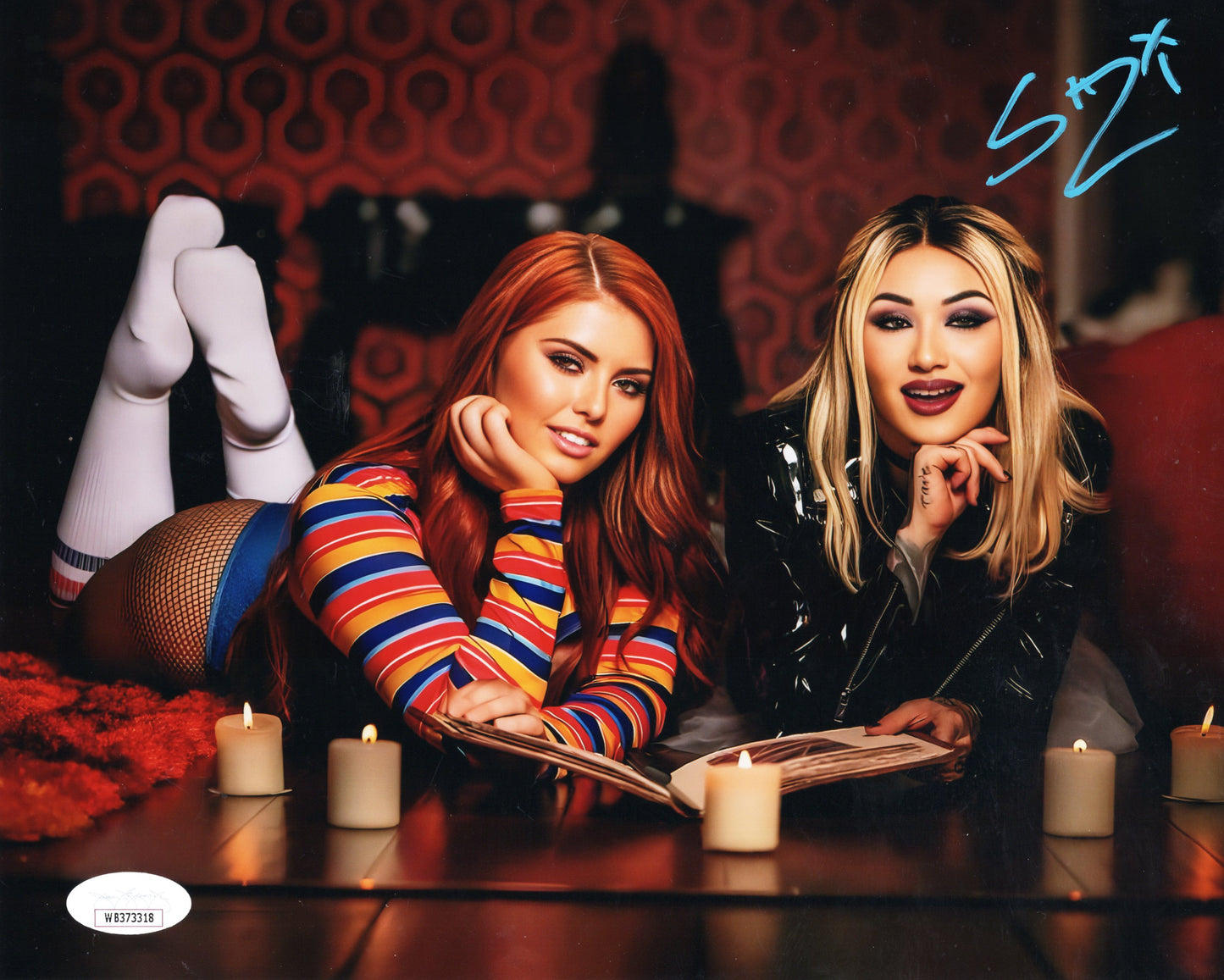 Shotzi (8x10 metallic) Funhouse JSA COA photo signed auto autographed WWE