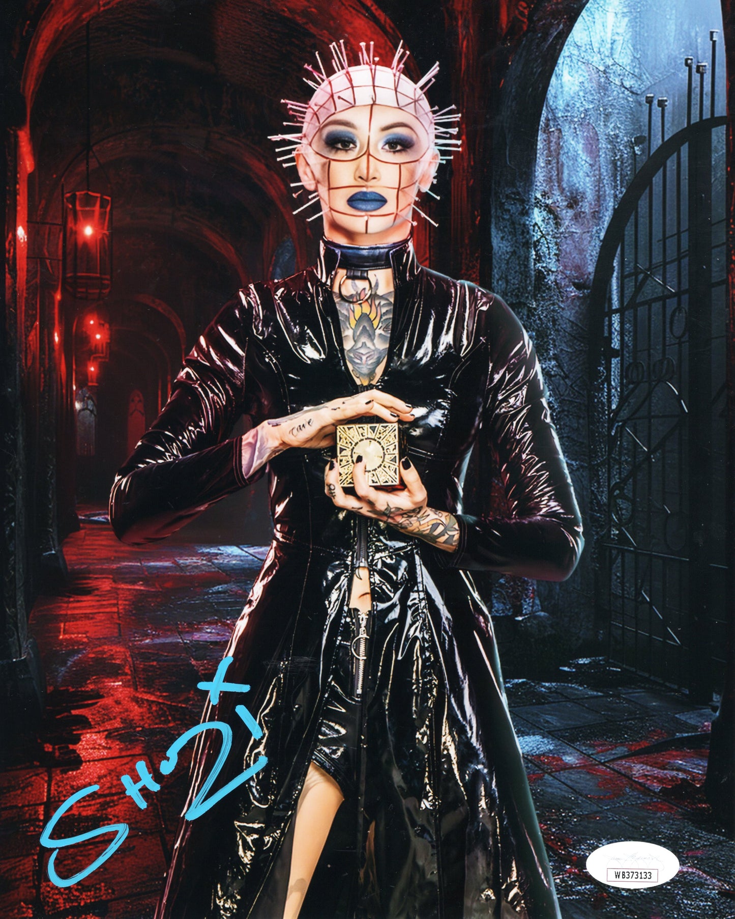 Shotzi (8x10 metallic) Funhouse JSA COA photo signed auto autographed WWE