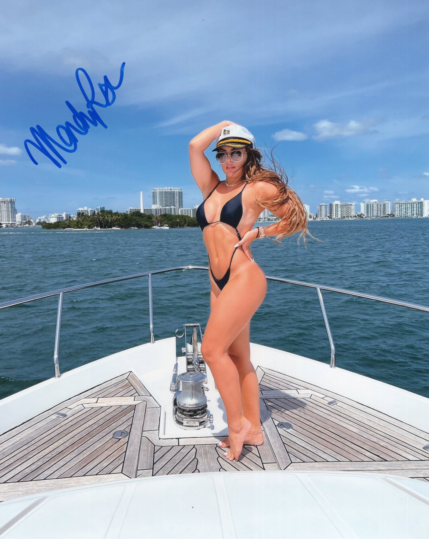 Mandy Rose (8x10) signed SEXY photo auto autographed WWE NXT Mandy Sacs