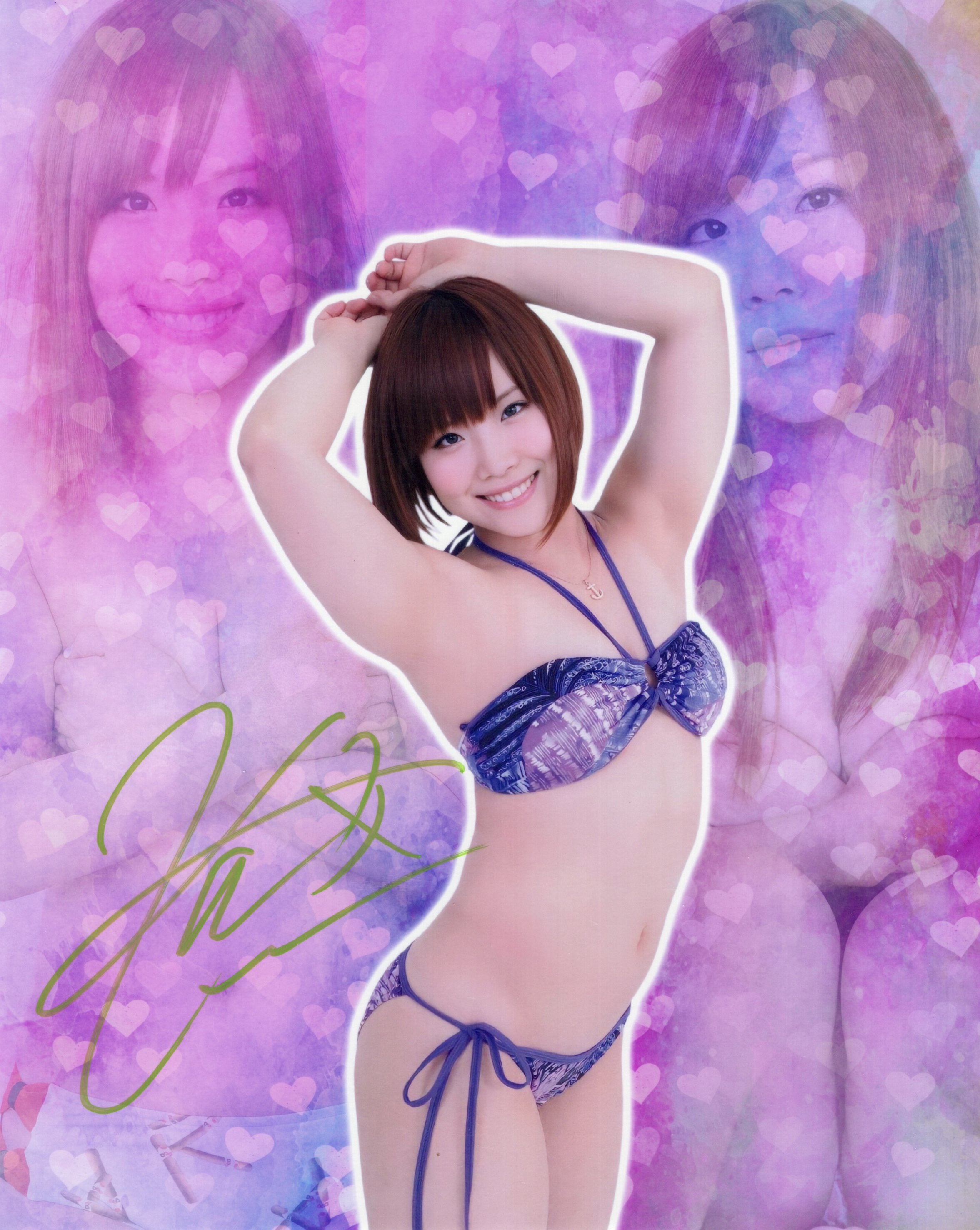 Kairi Sane Funhouse metallic 8x10 WWE Photo Signed Auto Autographed kairi-sane-funhouse-metallic-8x10-wwe-photo-signed-auto-autographed