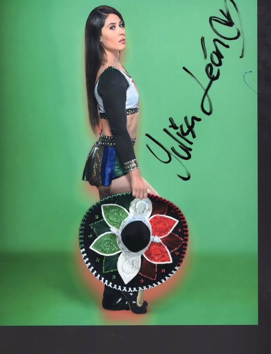 Yulisa Leon (8x10) Autograph signed Photo WWE NXT Sexy auto