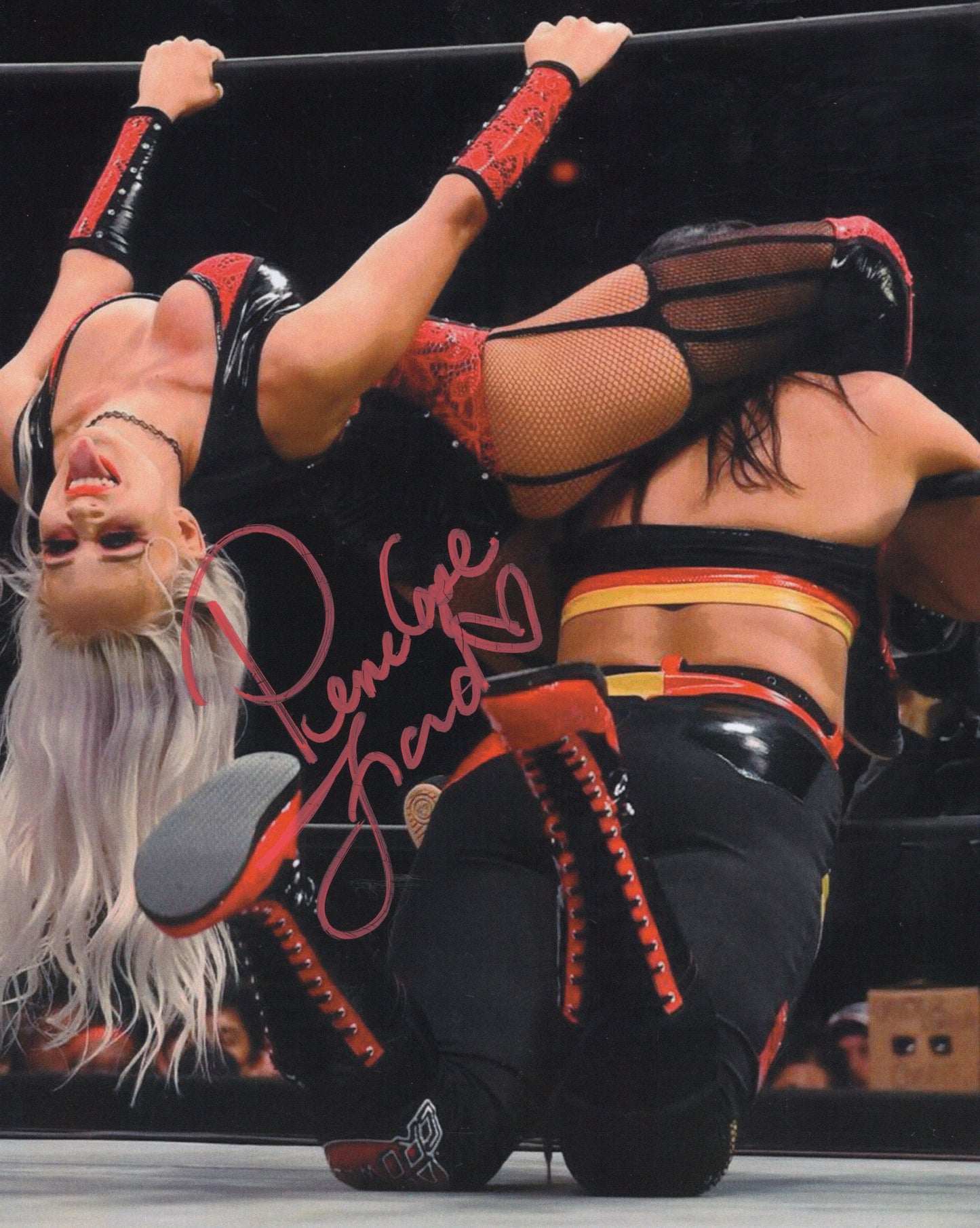 Penelope Ford (8x10) AEW photo signed auto autographed