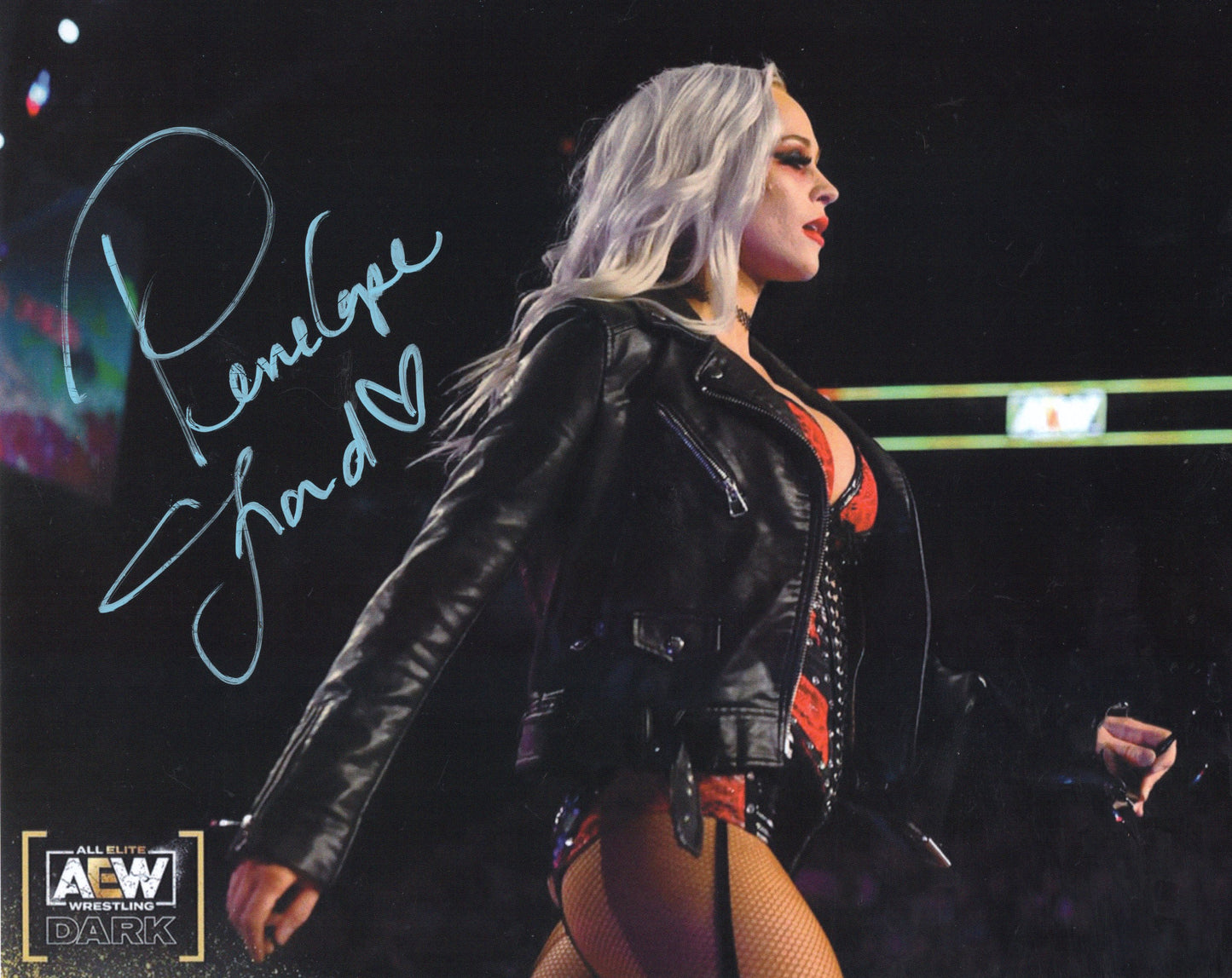 Penelope Ford (8x10) AEW photo signed auto autographed