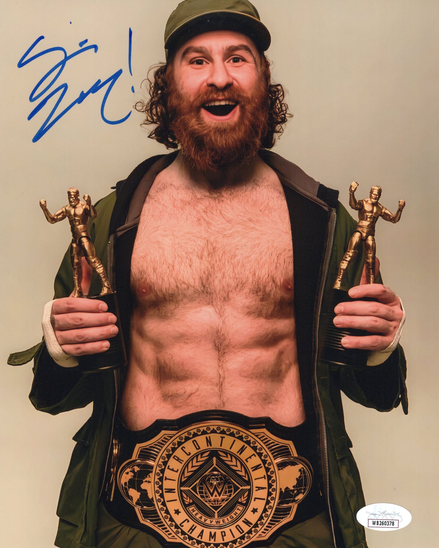 Sami Zayn 8x10 jsa photo signed auto autographed WWE