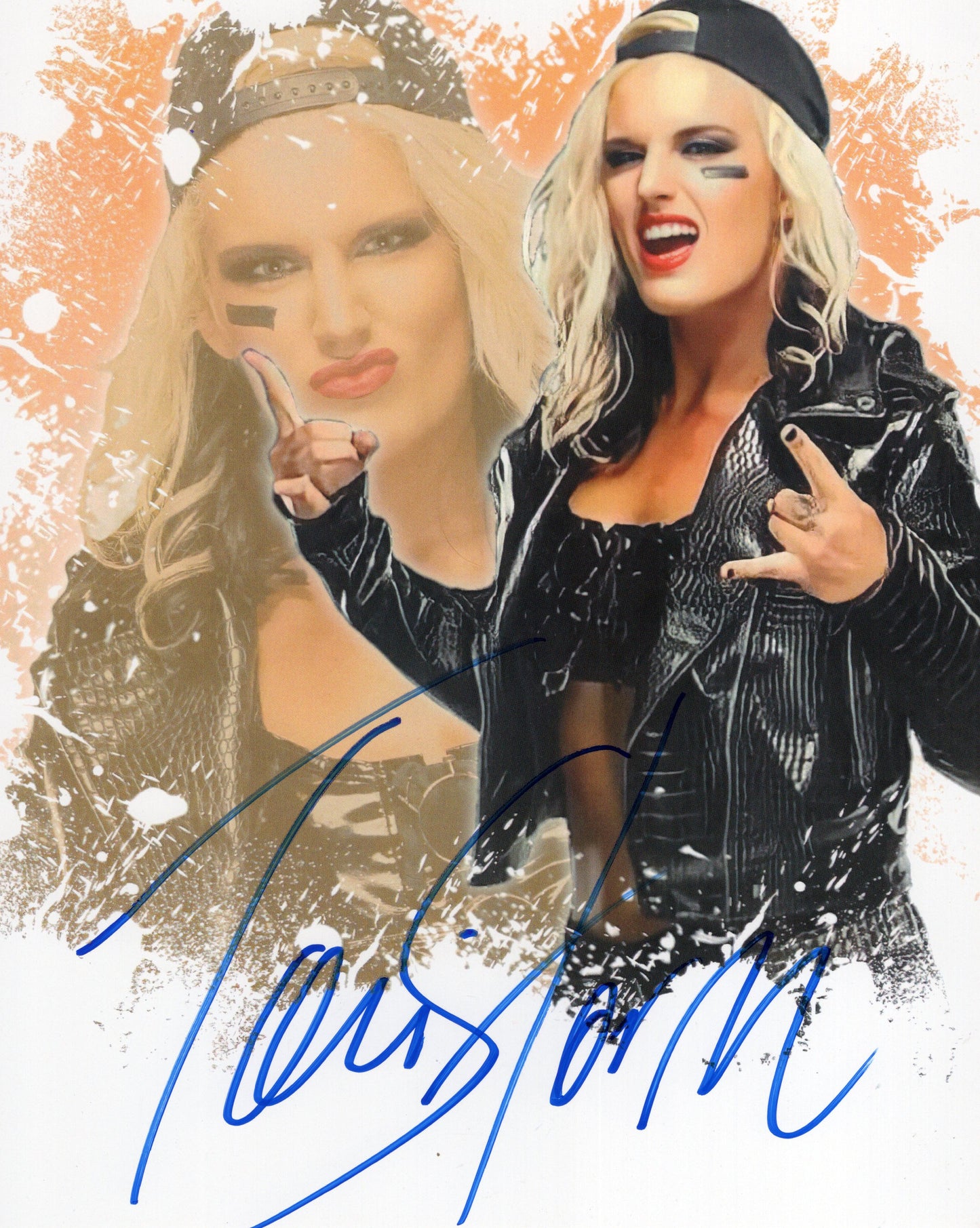 Toni Storm (8x10) AEW WWE NXT photo signed auto autographed