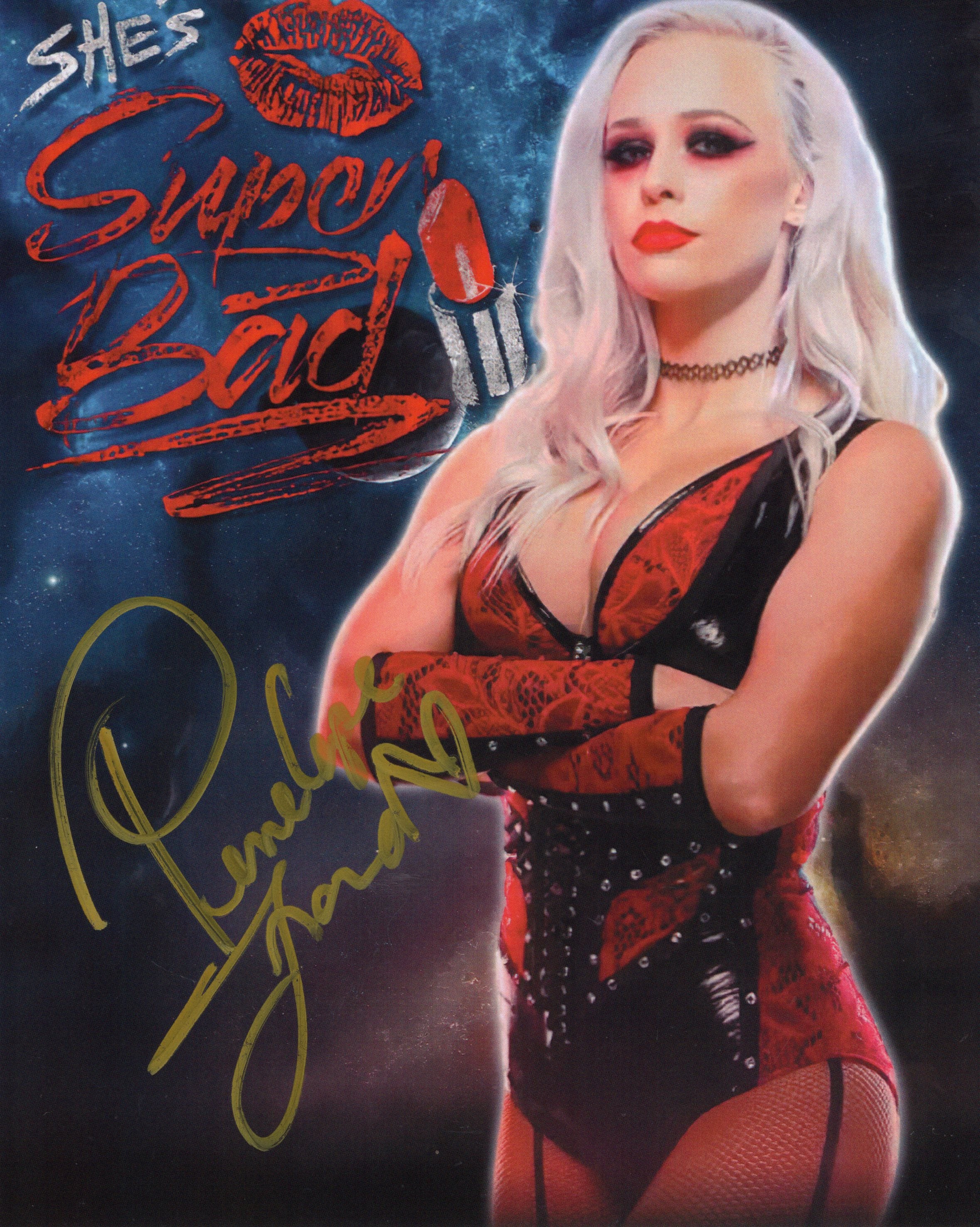 Penelope Ford 8x10 AEW Photo Signed Auto Autographed Funhouse penelope-ford-8x10-aew-photo-signed-auto-autographed-funhouse