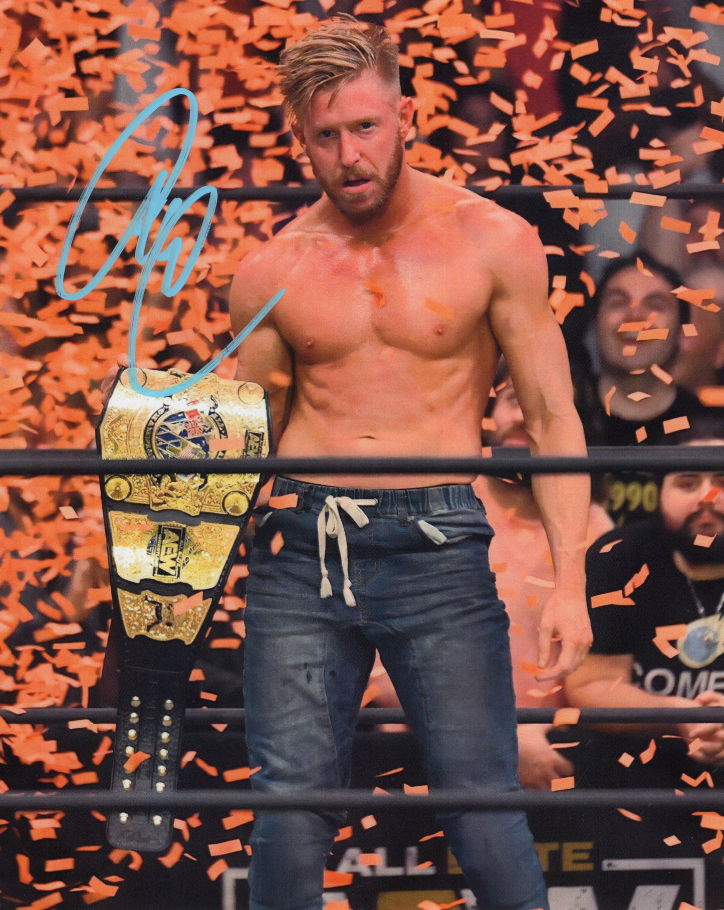 Orange Cassidy 8x10 AEW signed autographed photo