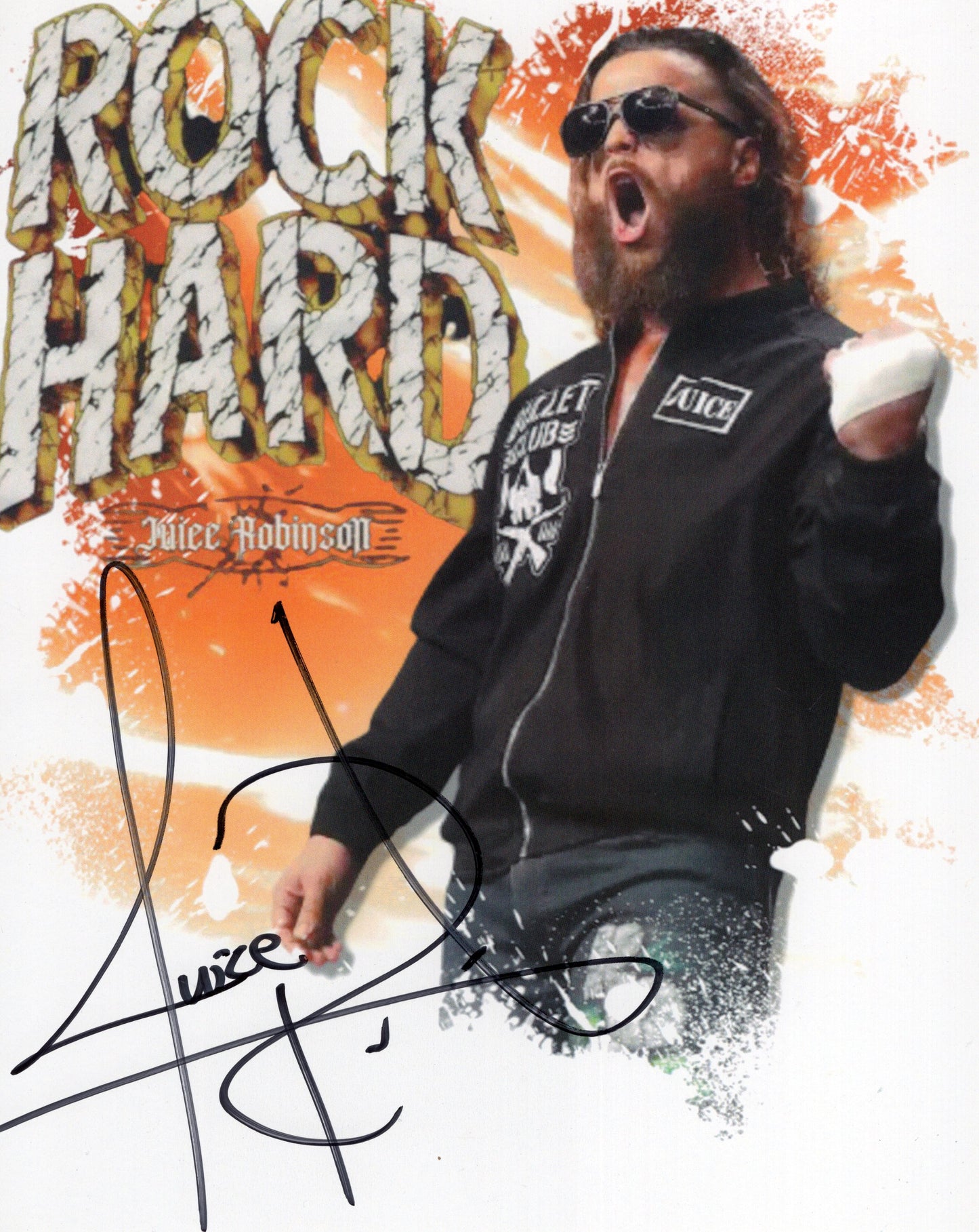 Juice Robinson (8x10) photo WWE NJPW AEW photo signed auto autographed