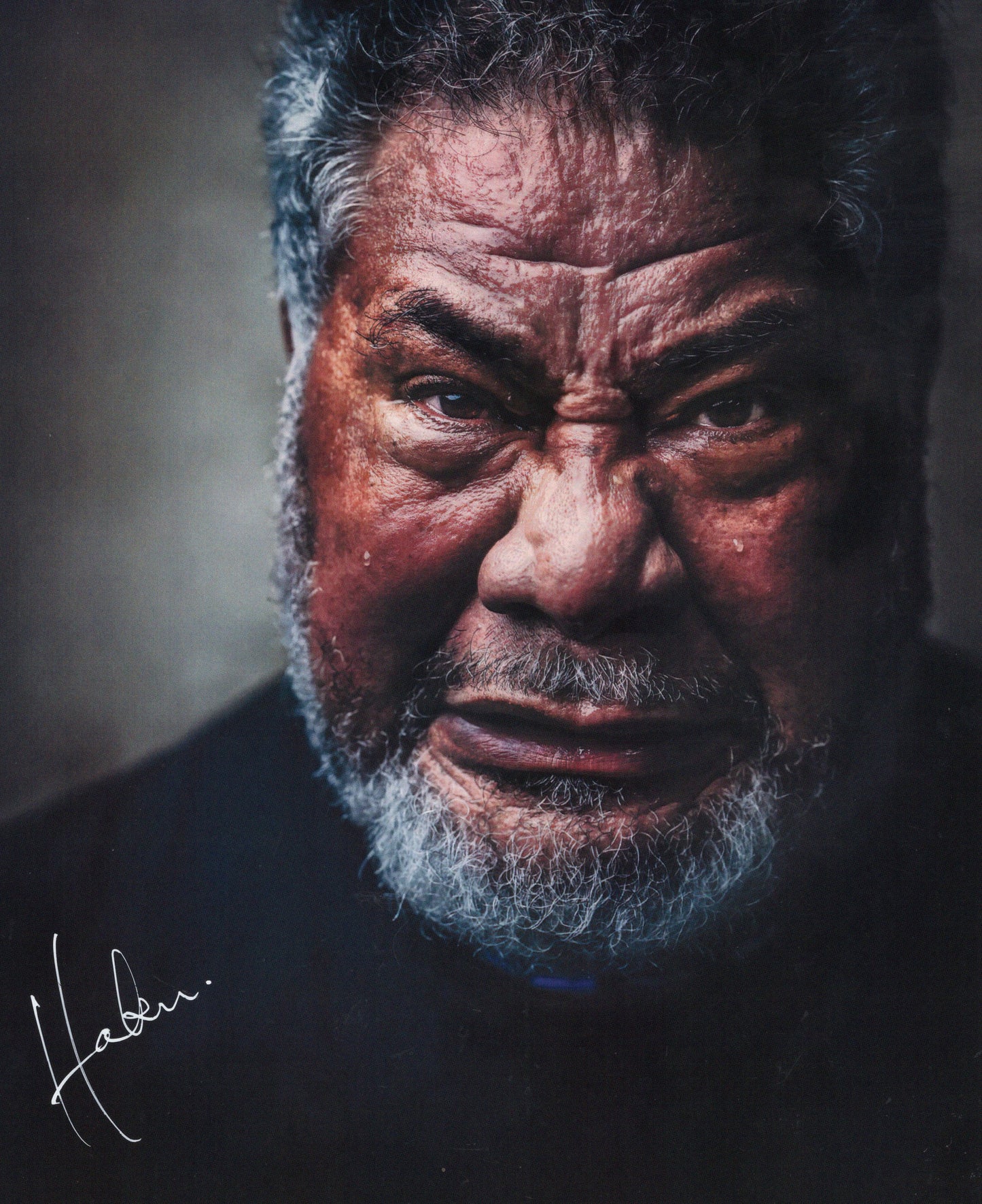 Haku Meng (8x10) photo WWE WCW WCW NJPW photo signed auto autographed