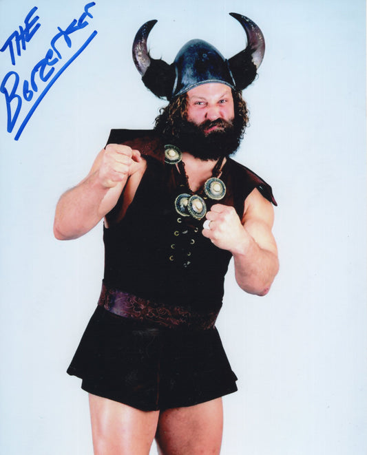 The Berzerker 8x10 photo signed auto autographed WWE WWE