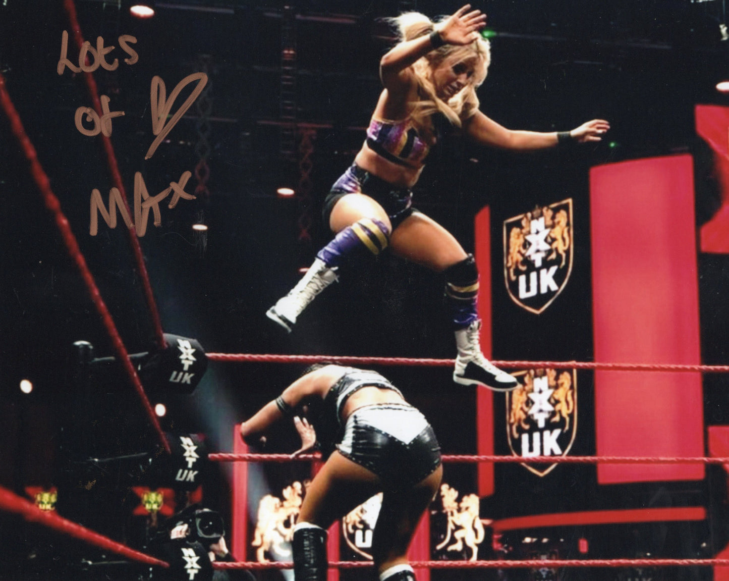 Myla Grace (8x10) photo signed auto autographed NXTUK
