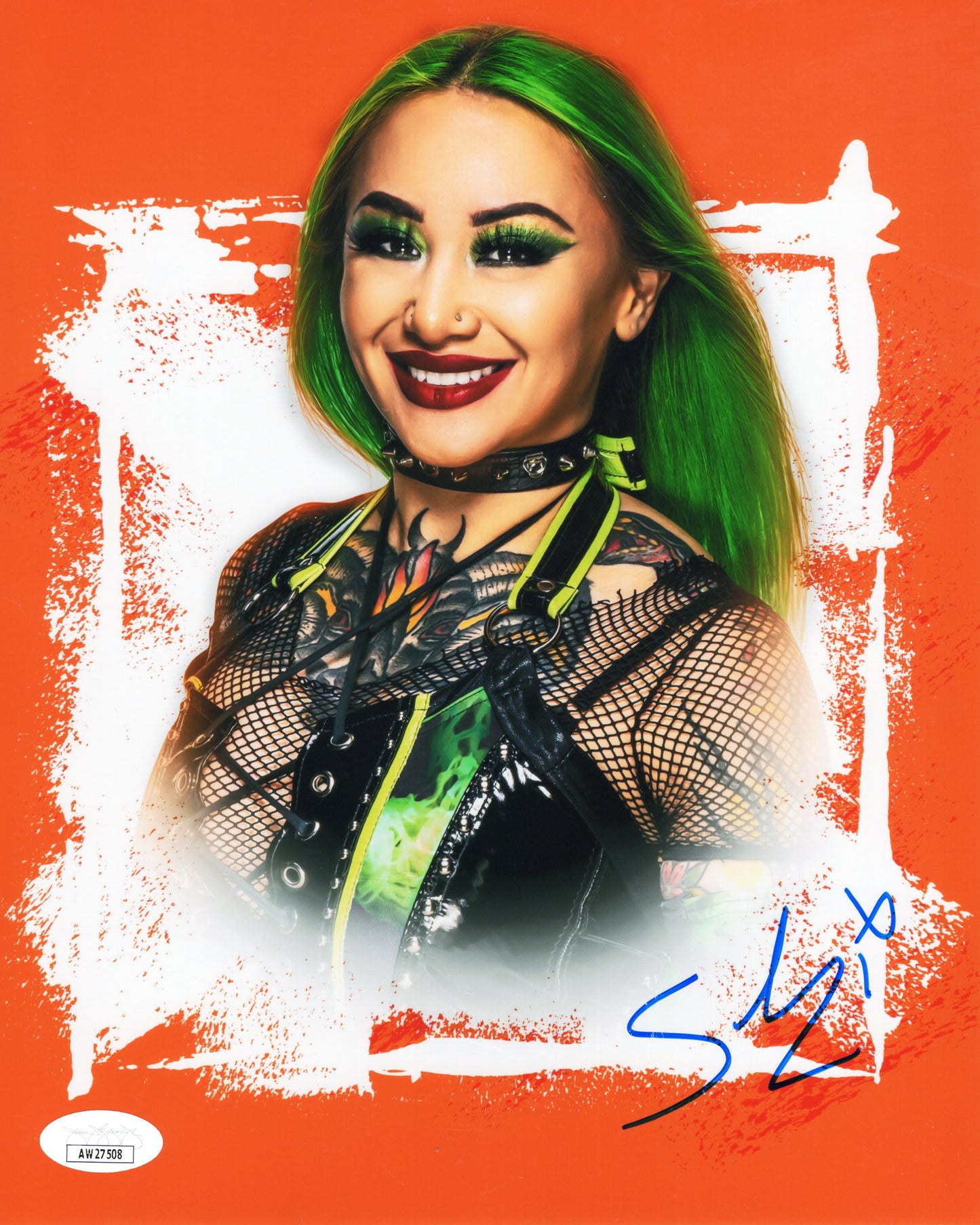 Shotzi (8x10 metallic) Funhouse JSA COA photo signed auto autographed WWE