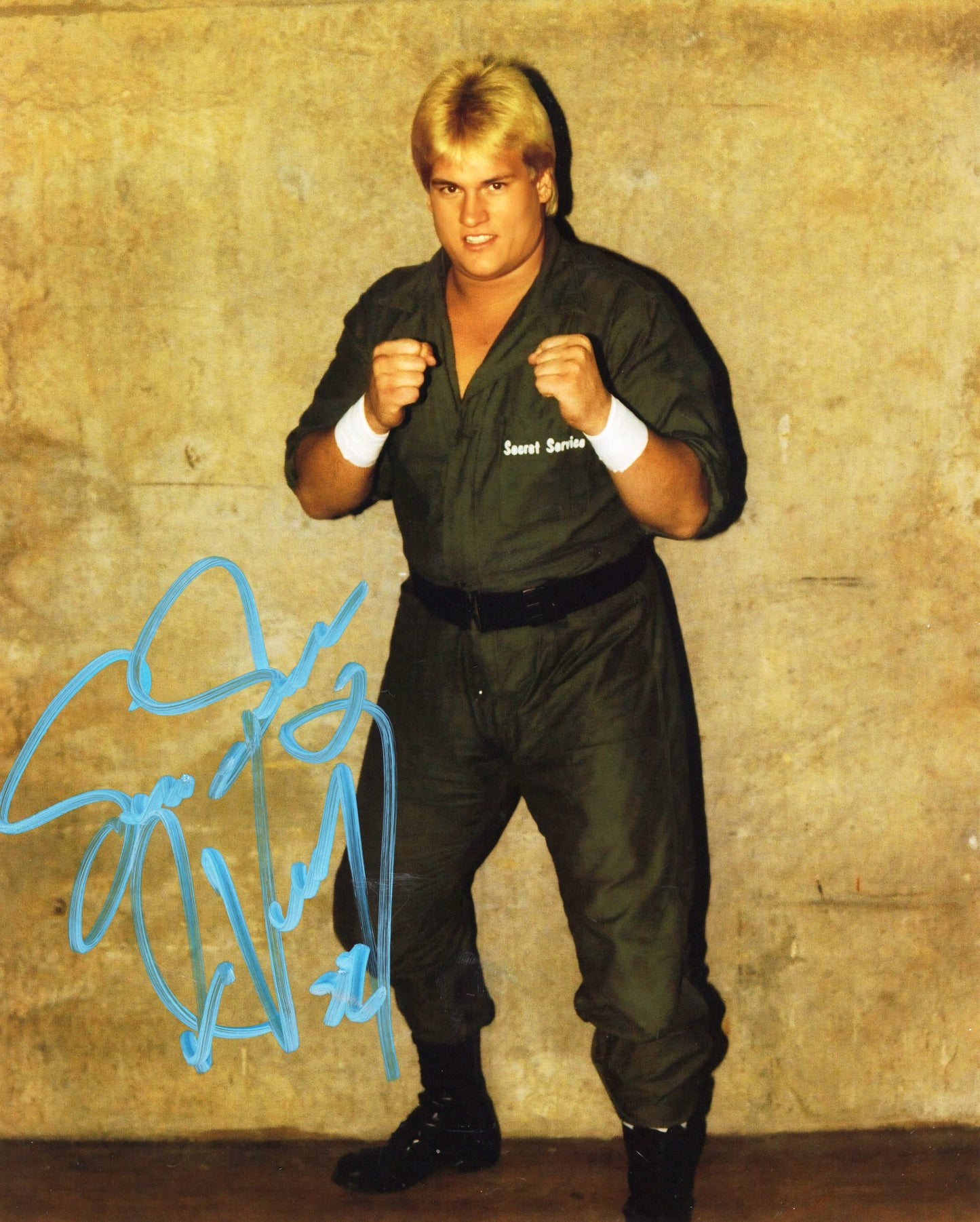 Jack Victory (metallic 8x10) signed autographed photo funhouse WCCW ECW