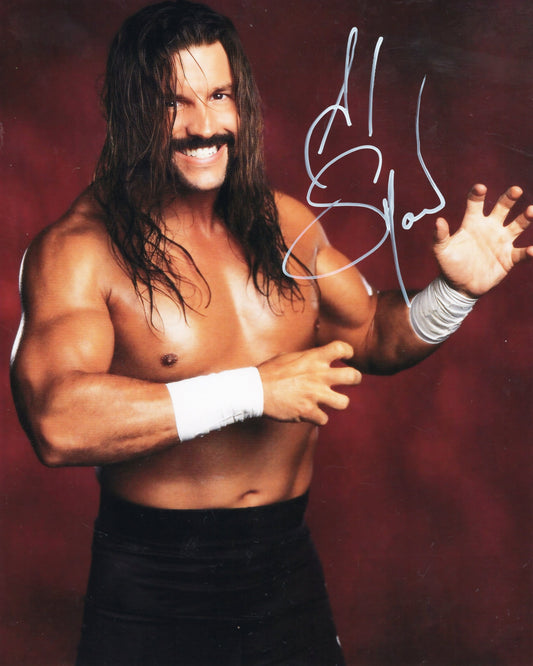 Leif Cassidy Al Snow (metallic 8x10) signed autographed photo funhouse WWF WWE ECW
