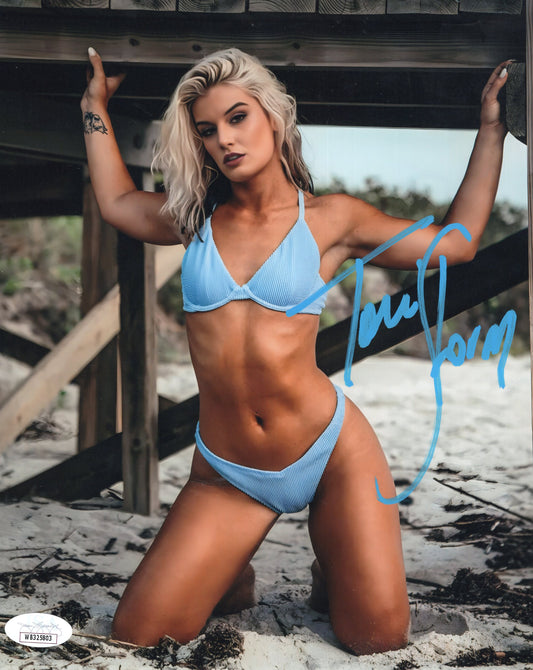Toni storm funhouse (8x10) JSA COA photo signed auto autographed WWE AEW