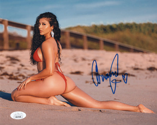 Arianna Grace (8x10) funhouse photo JSA signed auto autographed WWE NXT