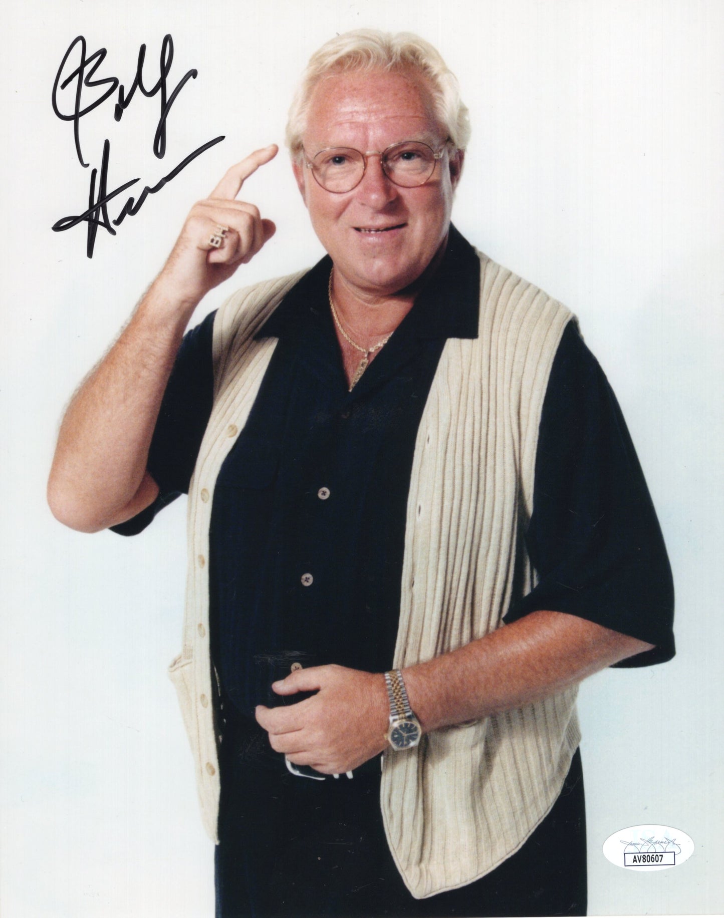 Bobby Heenan (8x10) JSA COA photo signed auto autographed WWF WCW