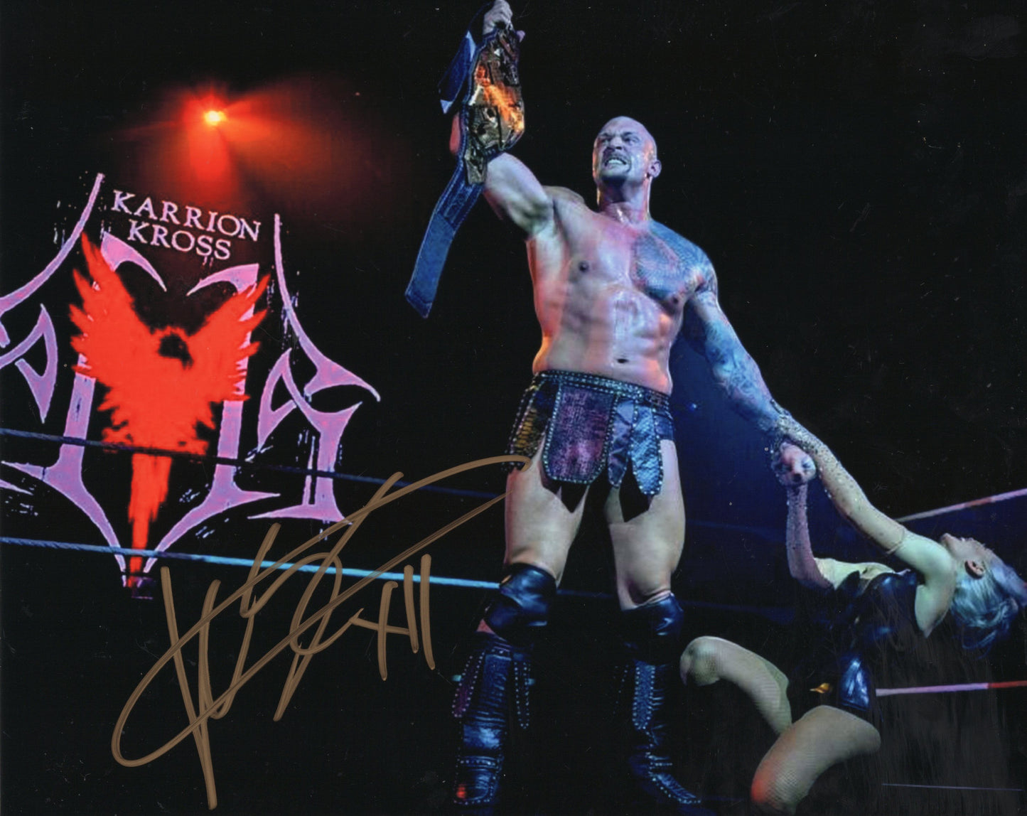 Karion Kross Killer WWE 8x10 photo signed auto autographed MLW AAA