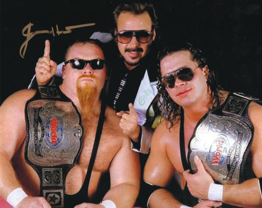Jimmy Hart WWF 8x10 photo signed auto autographed