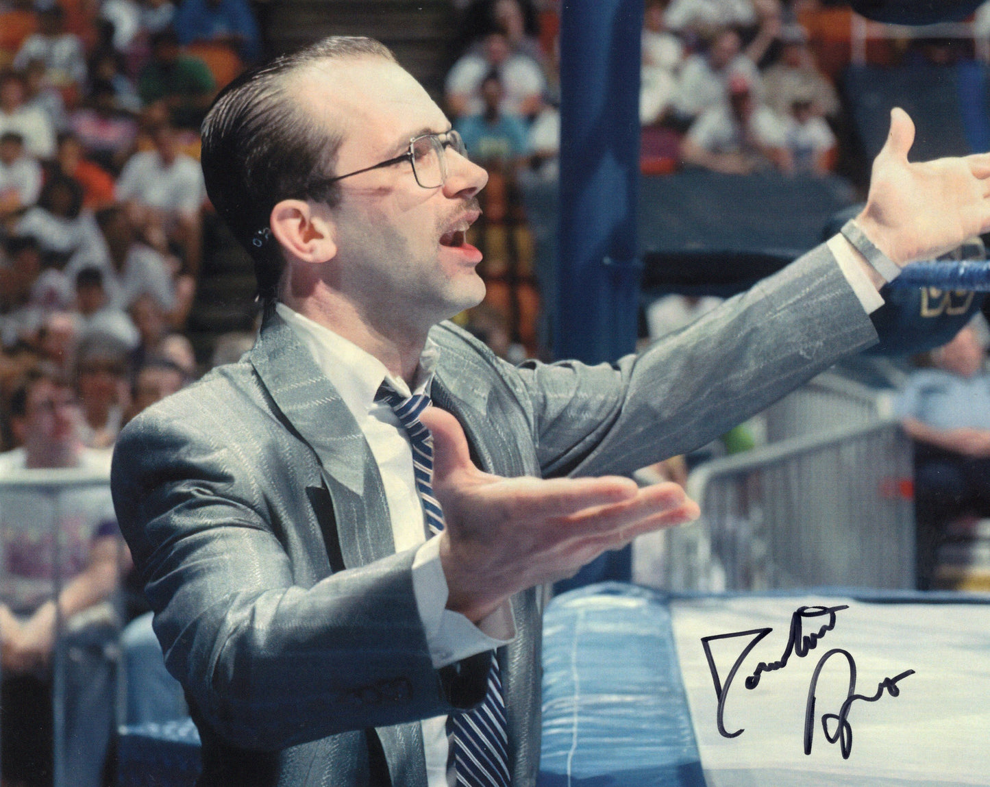 Downtown Bruno Harvey Whippleman WWF 8x10 photo signed auto autographed